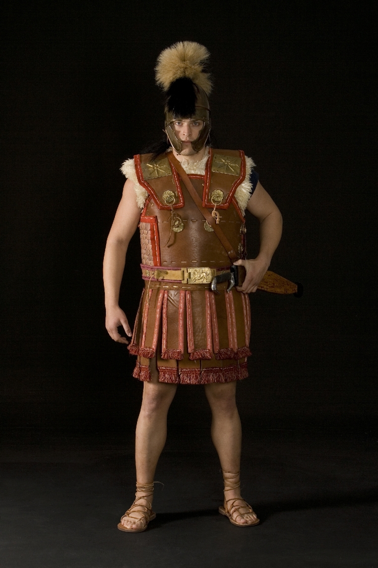 Reconstruction of Macedonian Seleucid Officer of the Royal Guard -  Middle 3rd century B.C.  Armor built by Dimitrios Katsikis, hellenicarmors.gr  Kopis built by Dimitrios Tertsis Photo: Andreas Smaragdis